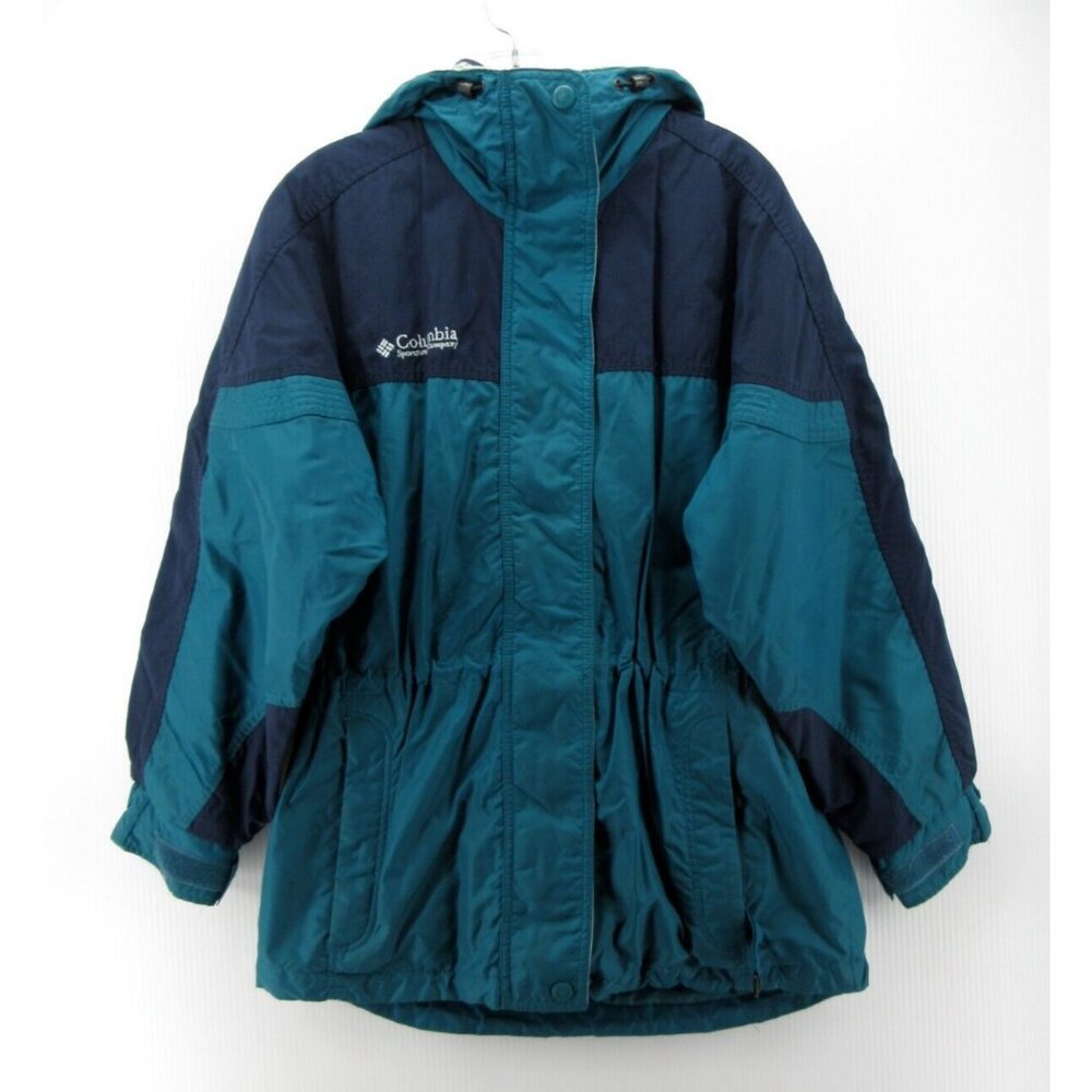VINTAGE Columbia Jacket Small 3-In-1 Fleece Liner Ski Snowboarding